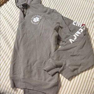 Levi's Women's Gray Zip-Up Top